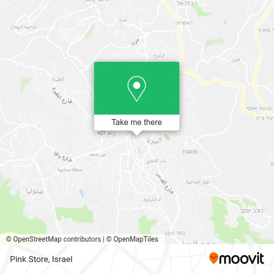 Pink Store map