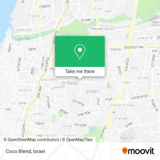 Coco Blend map