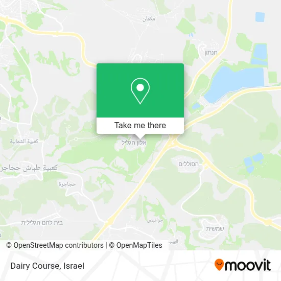 Dairy Course map