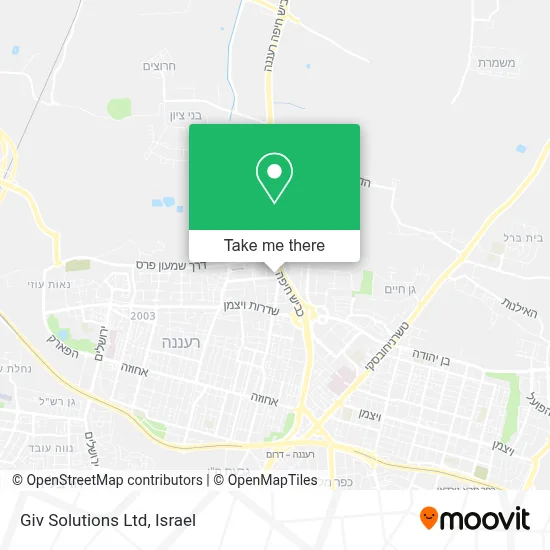 Giv Solutions Ltd map