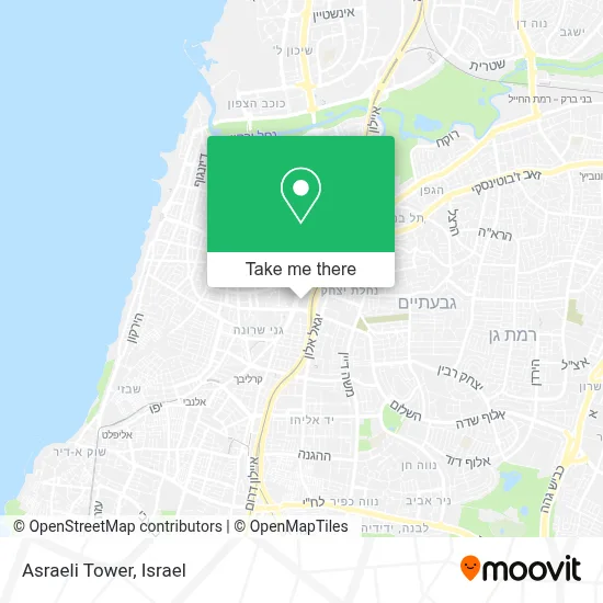 Asraeli Tower map