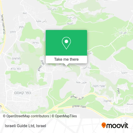 Israeli Guide Ltd map