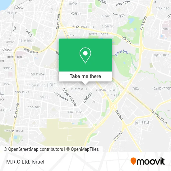 M.R.C Ltd map