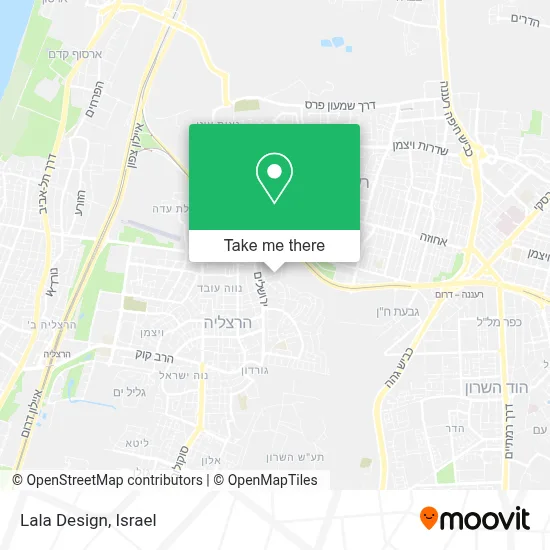Lala Design map