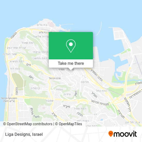 Liga Designs map