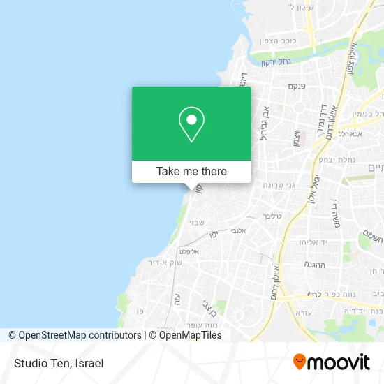 Studio Ten map
