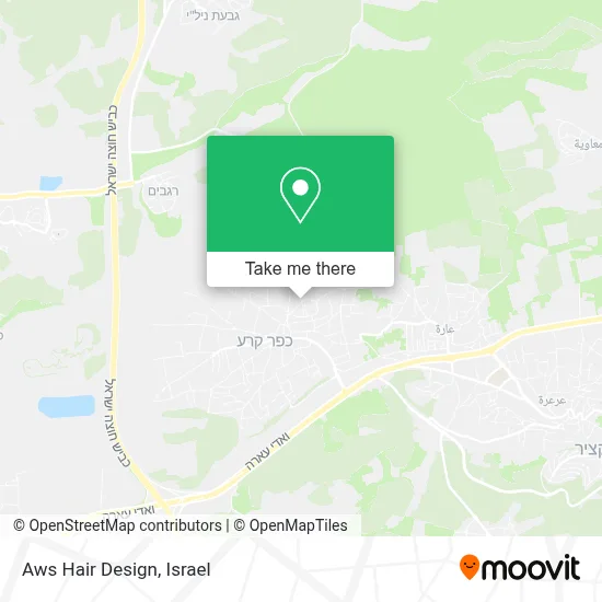 Aws Hair Design map