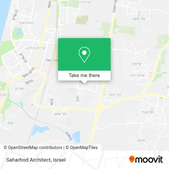 Saharhod.Architect map