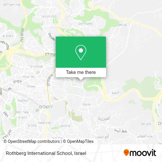 Rothberg International School map