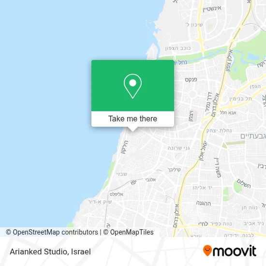 Arianked Studio map