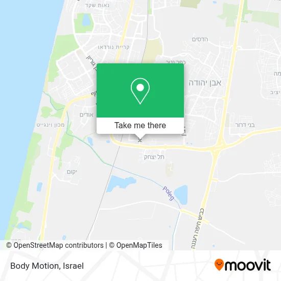 Body Motion map