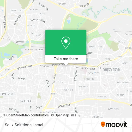 Solix Solutions map