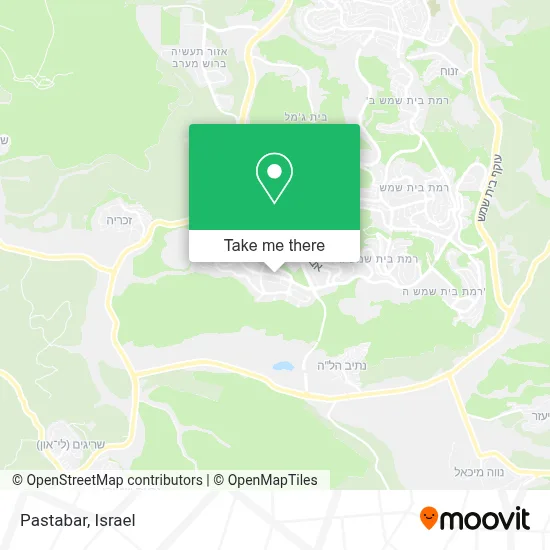 Pastabar map