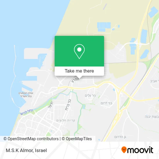 M.S.K Almor map