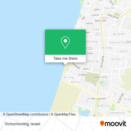 Victormoving map