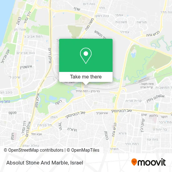 Absolut Stone And Marble map