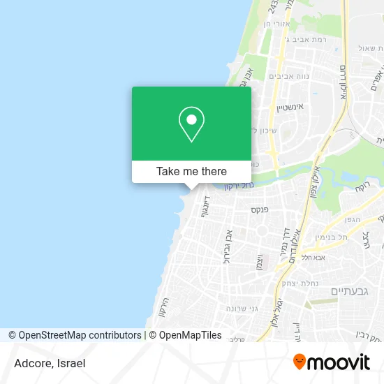Adcore map