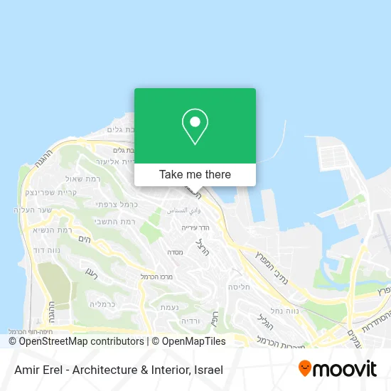 Amir Erel - Architecture & Interior map