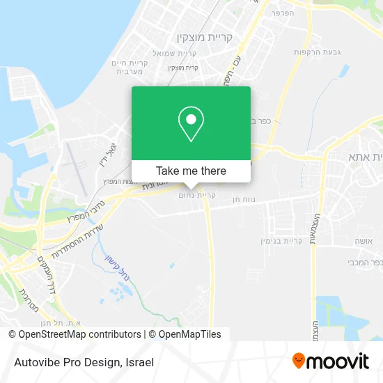 Autovibe Pro Design map