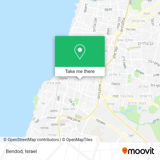 Bendod map