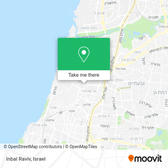 Inbal Raviv map