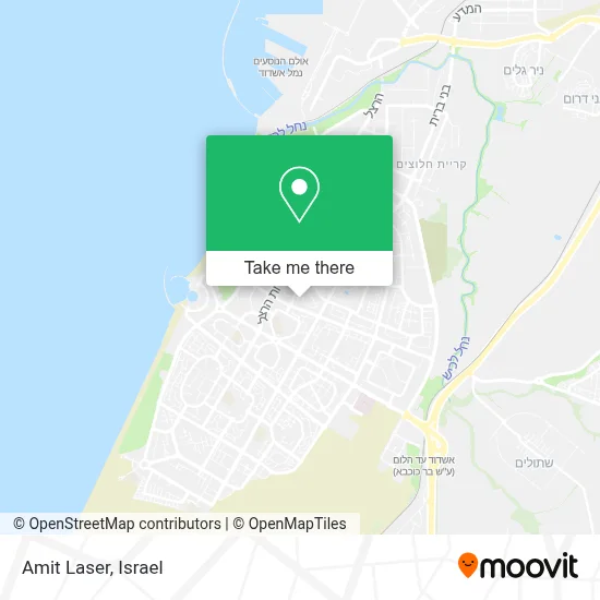 Amit Laser map