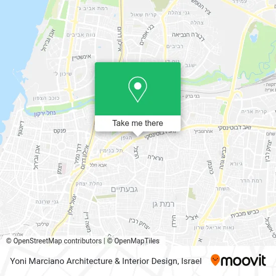 Yoni Marciano Architecture & Interior Design map