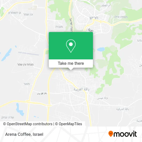 Arena Coffee map