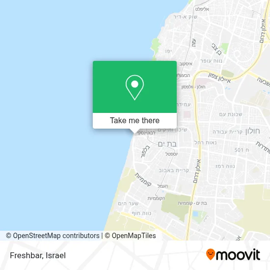 Freshbar map