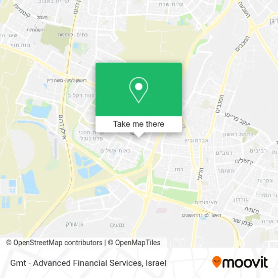 Gmt - Advanced Financial Services map