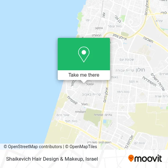 Shaikevich Hair Design & Makeup map