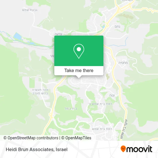 Heidi Brun Associates map