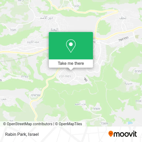 Rabin Park map