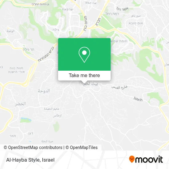 Al-Hayba Style map