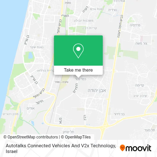 Autotalks Connected Vehicles And V2x Technology map