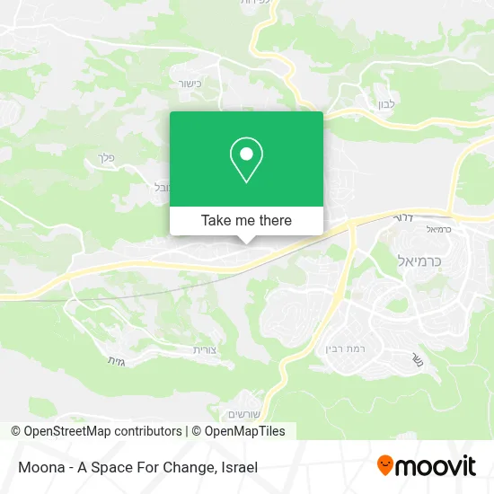Moona - A Space For Change map