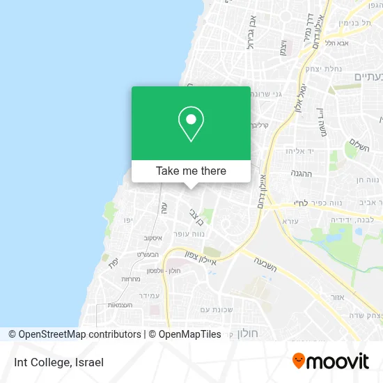 Int College map