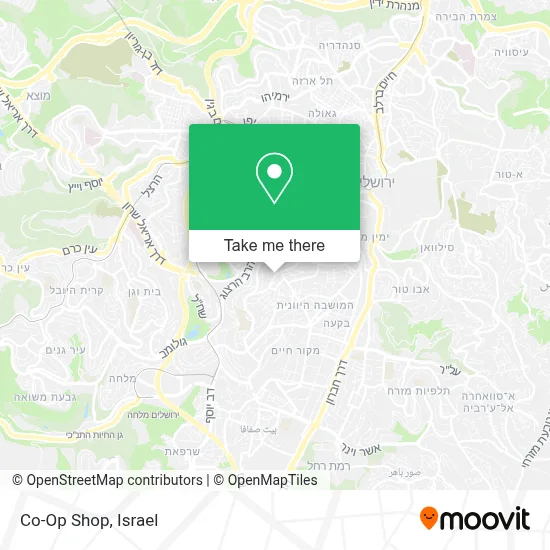 Co-Op Shop map