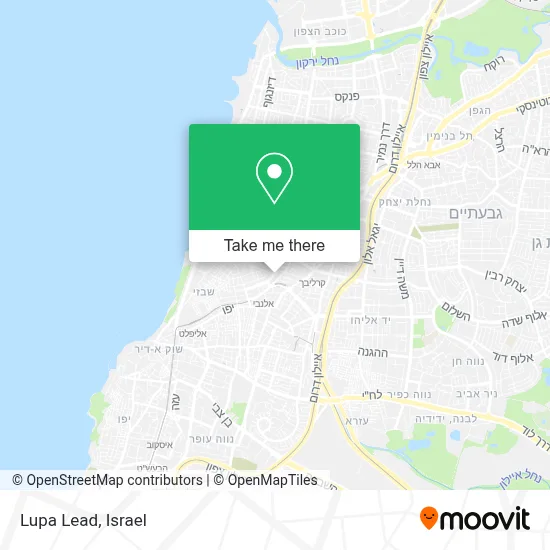Lupa Lead map