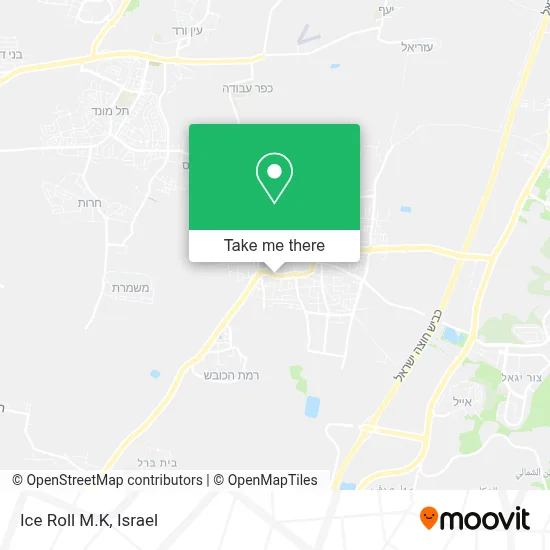 Ice Roll M.K map