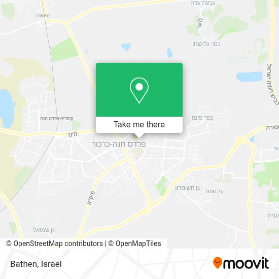 Bathen map