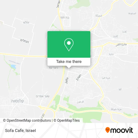 Sofa Cafe map