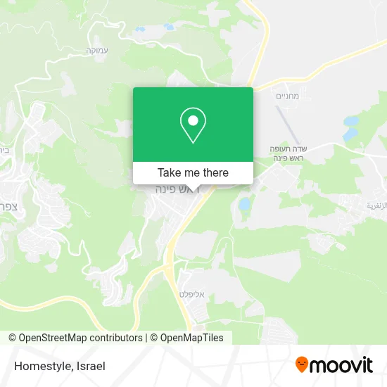 Homestyle map