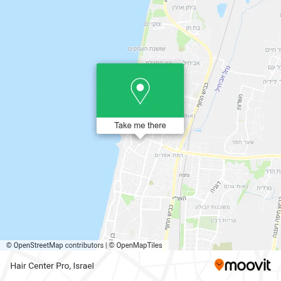 Hair Center Pro map