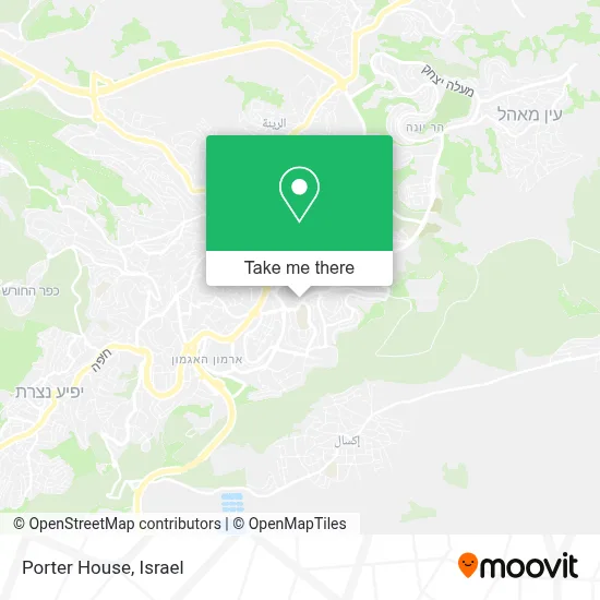 Porter House map