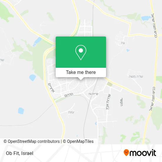 Ob Fit map
