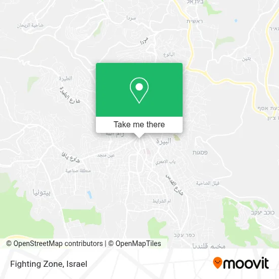 Fighting Zone map