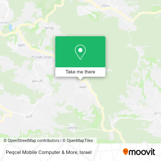 Peqcel Mobile Computer & More map
