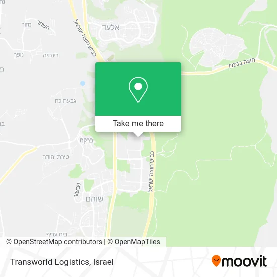 Transworld Logistics map