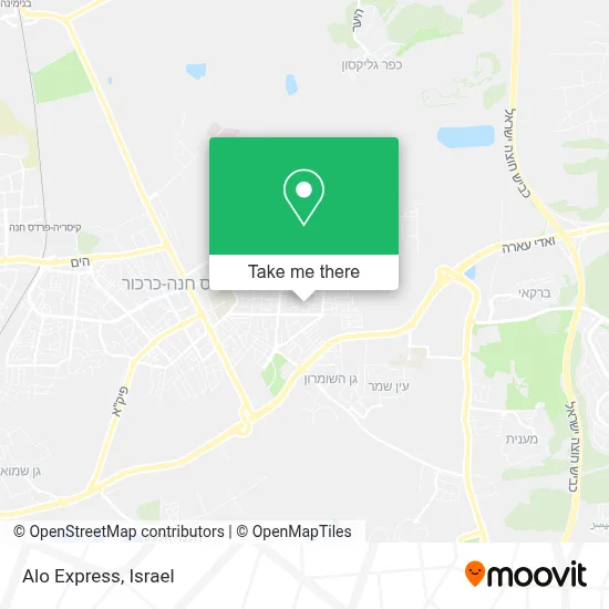 Alo Express map